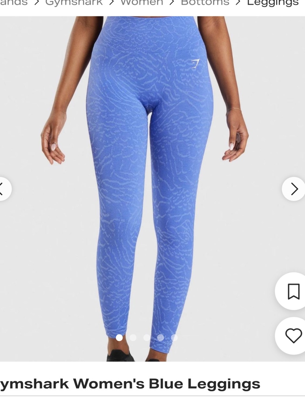 Gymshark Whitney Simmons leggings size XS